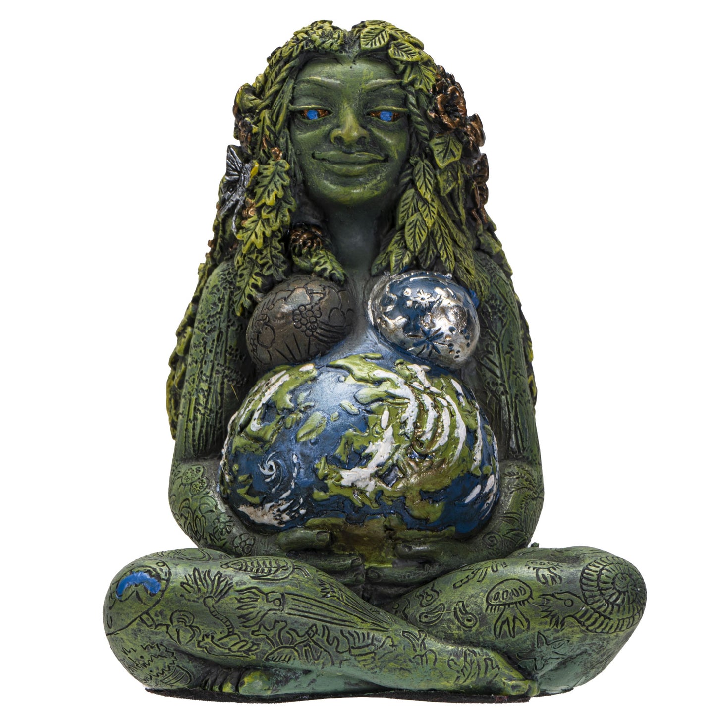 small milennial gaia statue