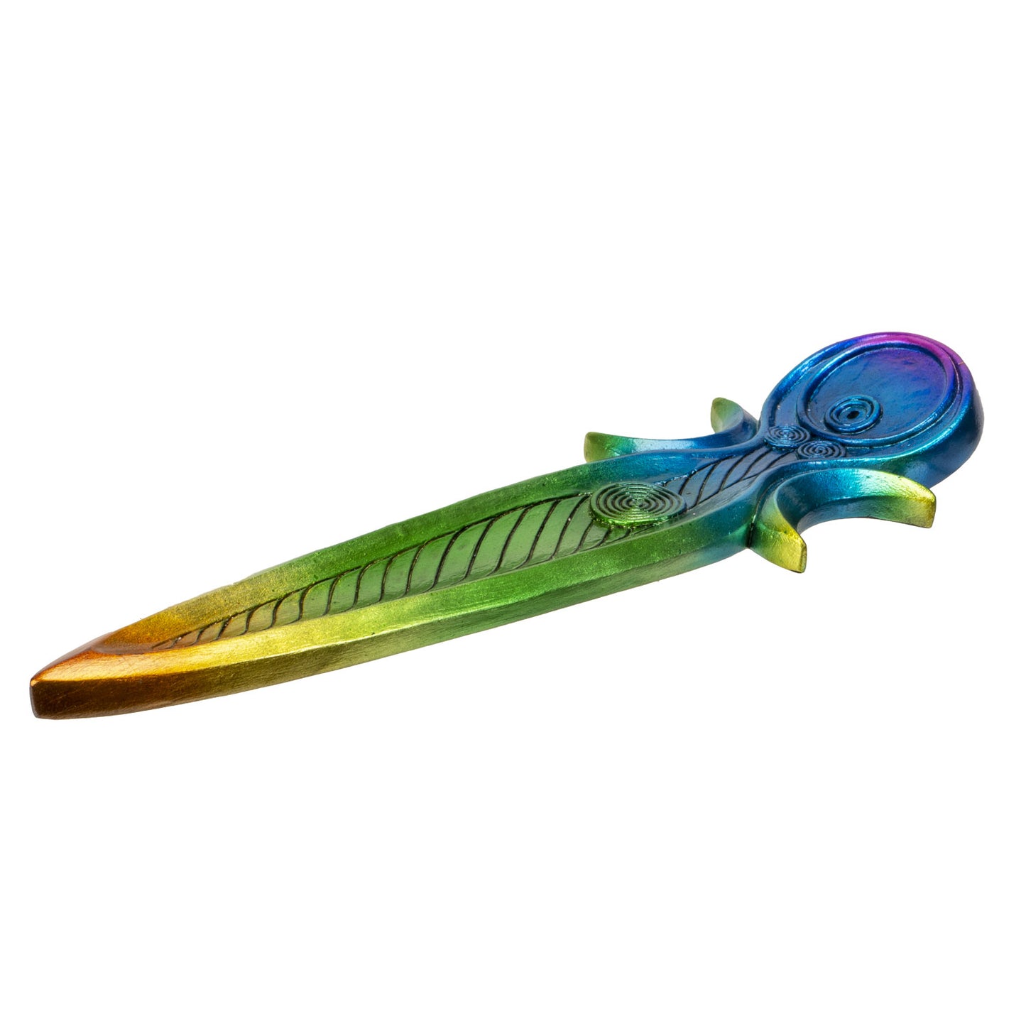 rainbow goddess incense burner