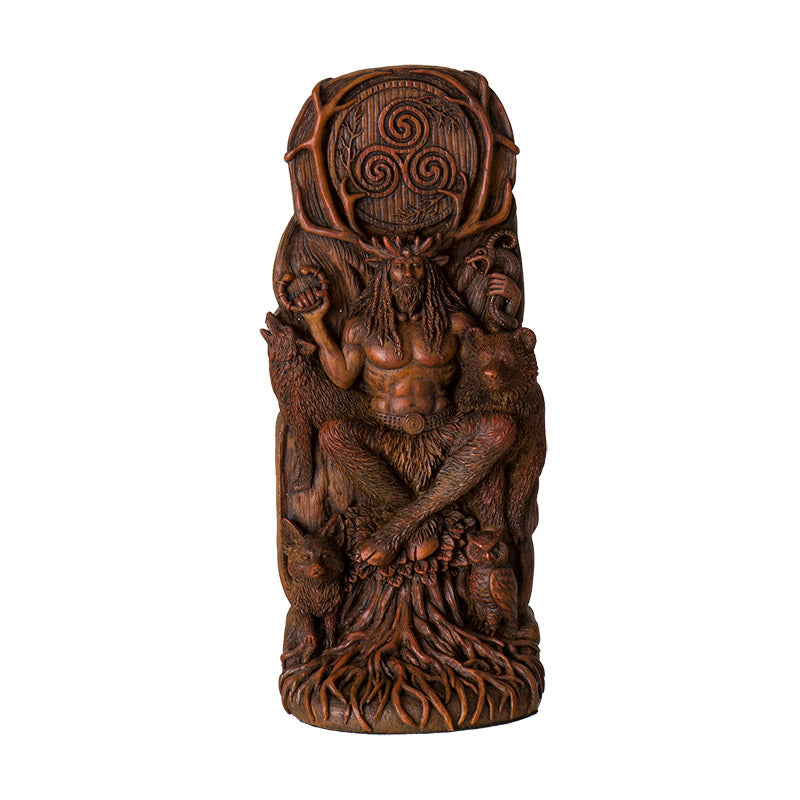celtic god cernunnos statue