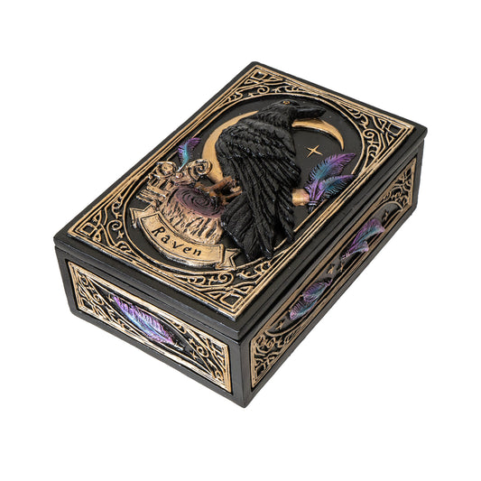 raven tarot card box