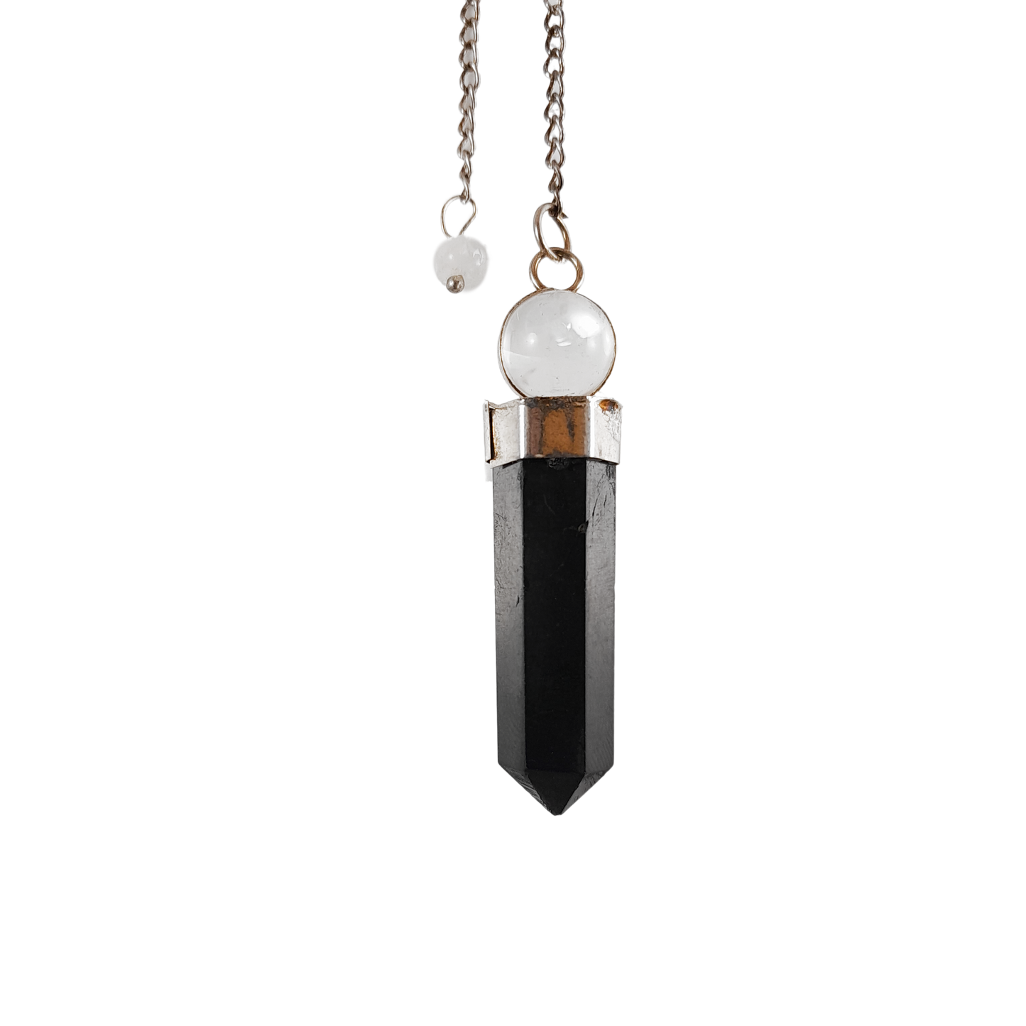 Shungite Pendulum with Quartz Ball