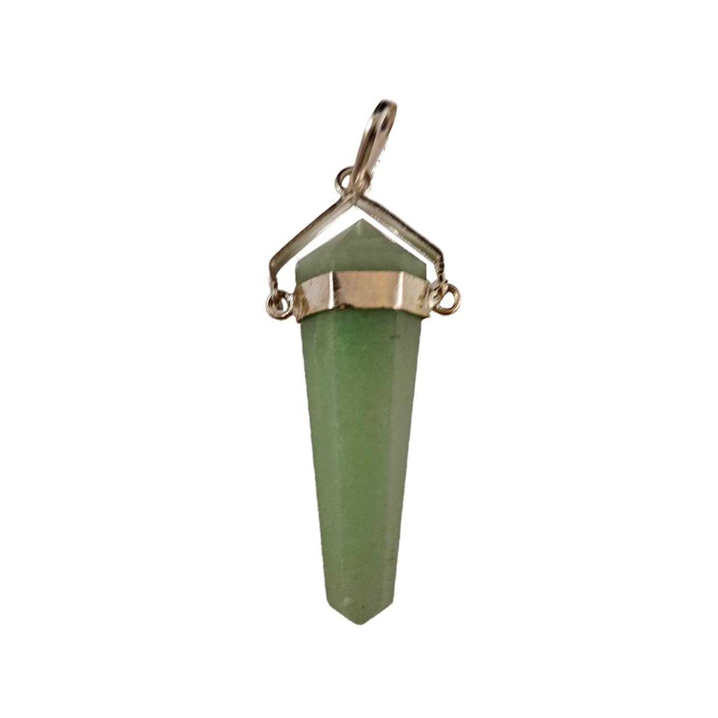 green aventurine swivel pendant