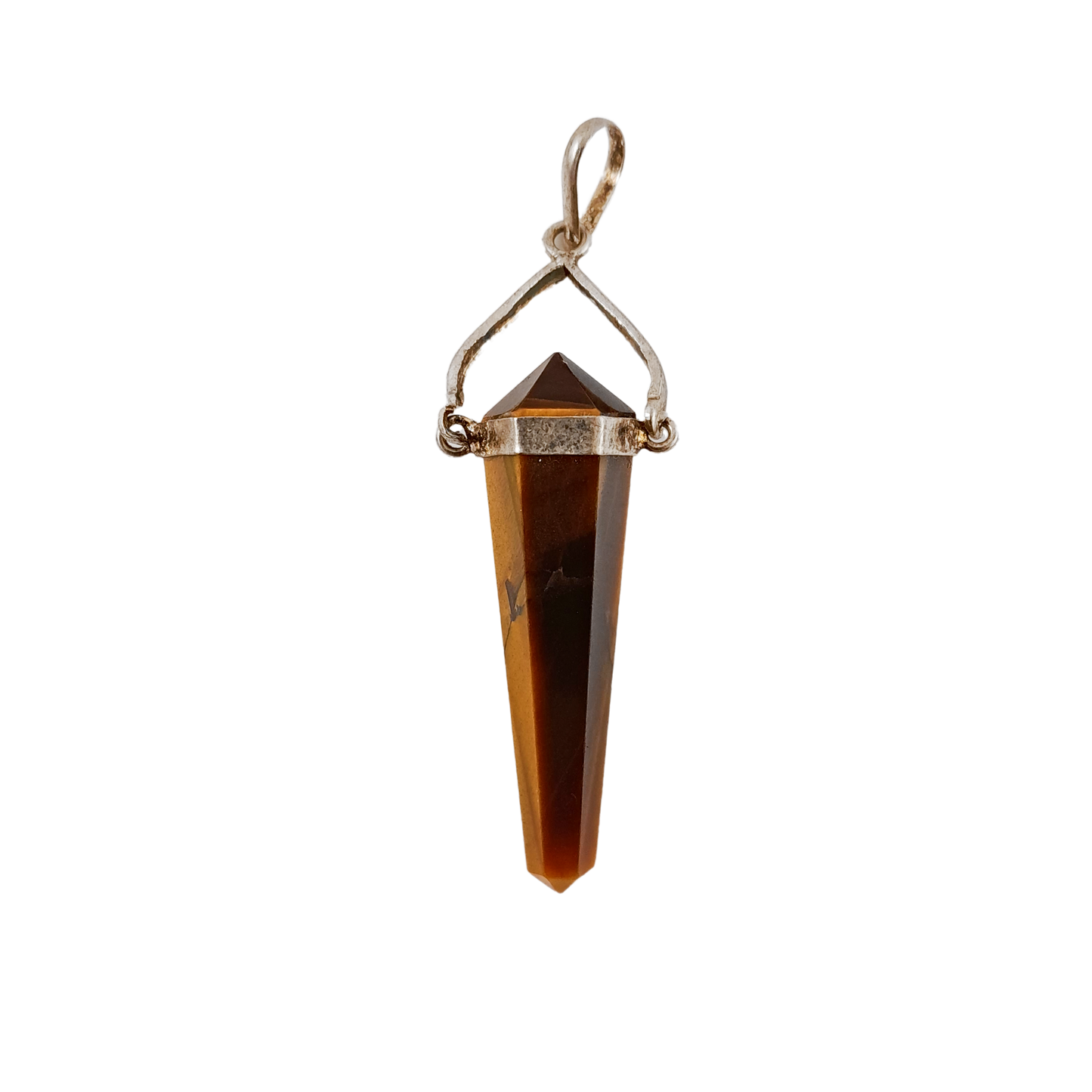 tiger eye swivel pendant