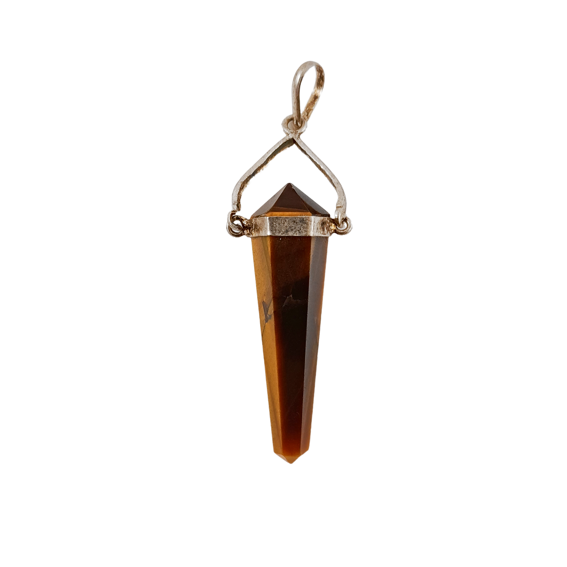 tiger eye swivel pendant