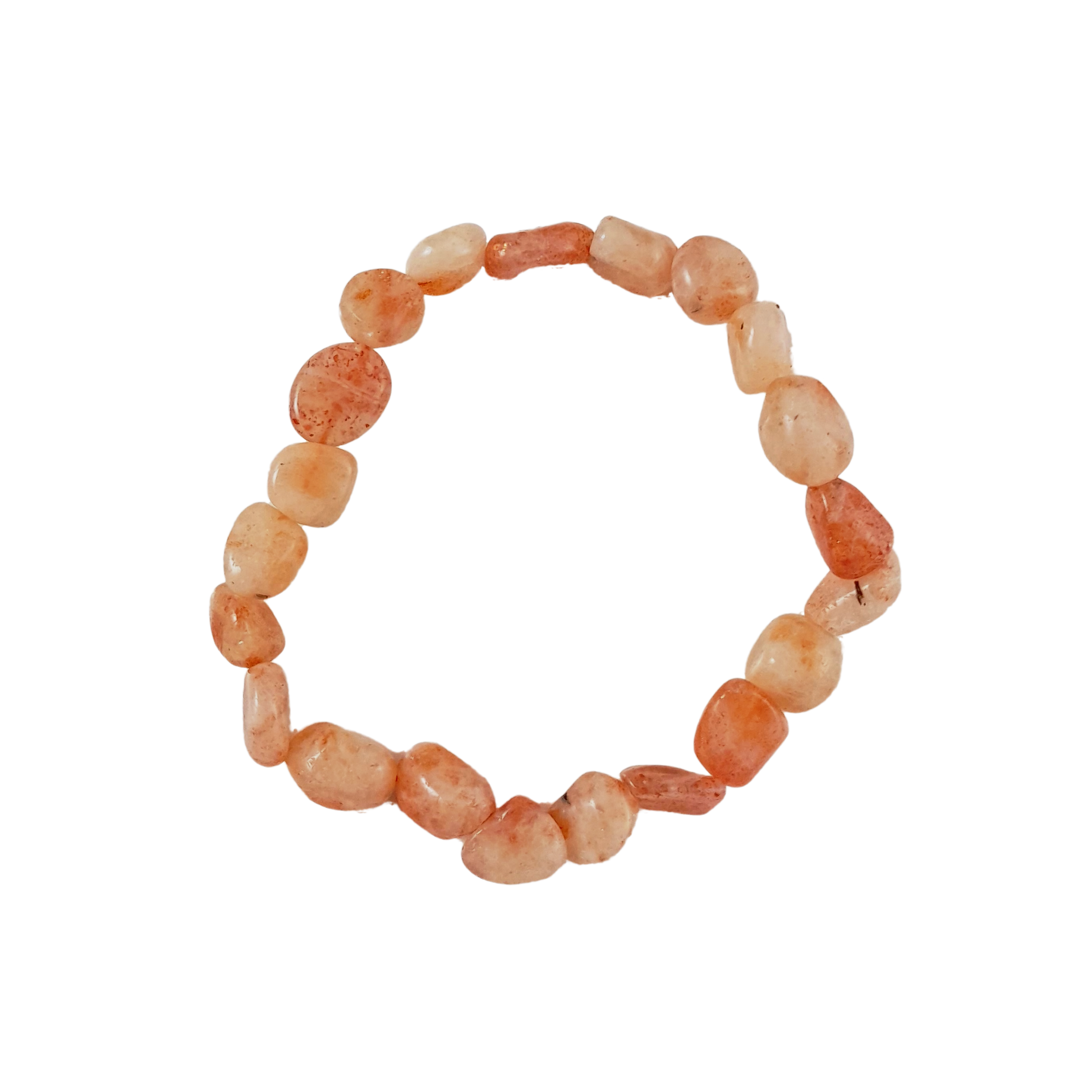 sunstone nugget bracelet