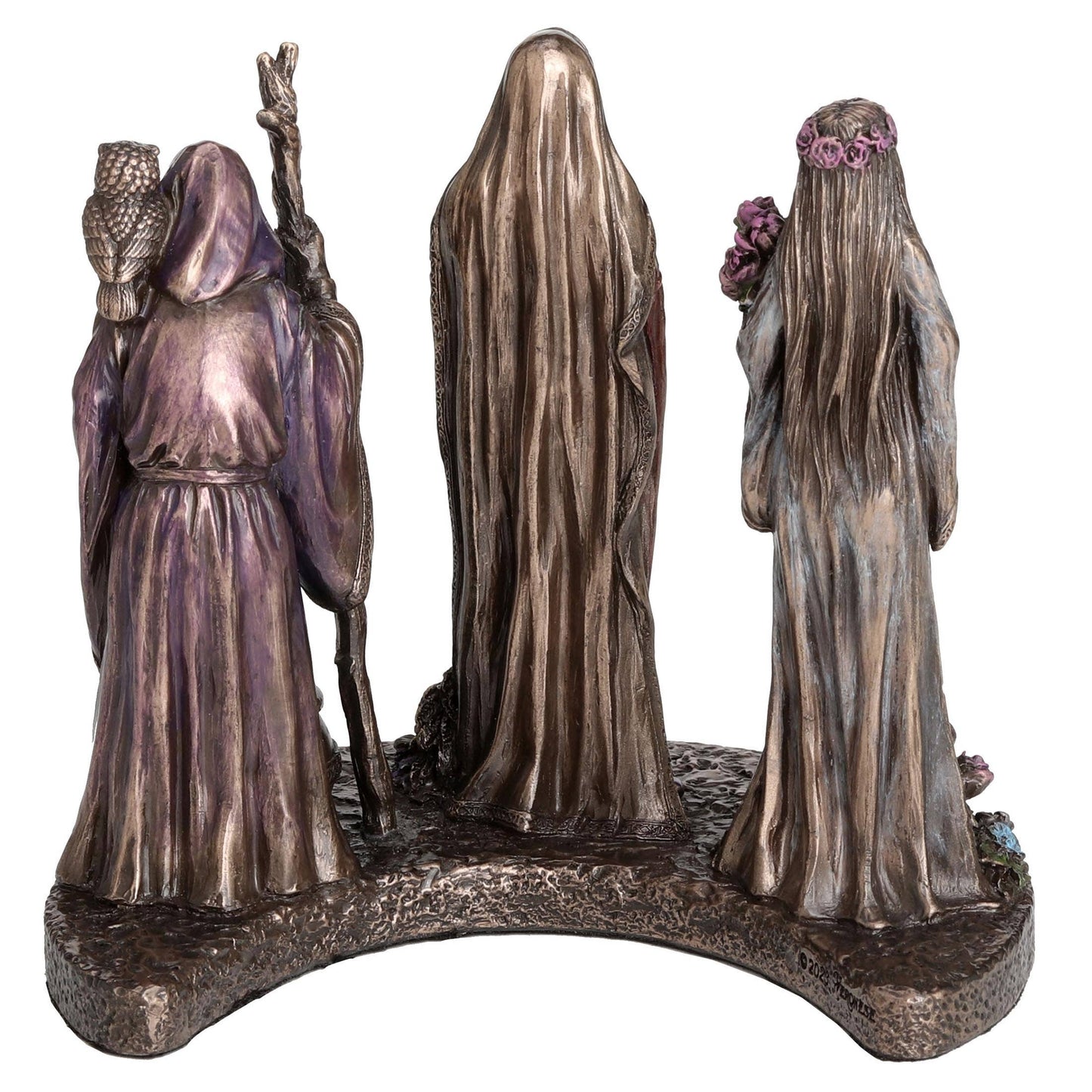 Triple Goddess Maiden Mother Crone 4 3/8"