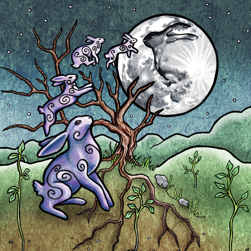 Llewellyn's 2024 Magical Moon Calendar artwork