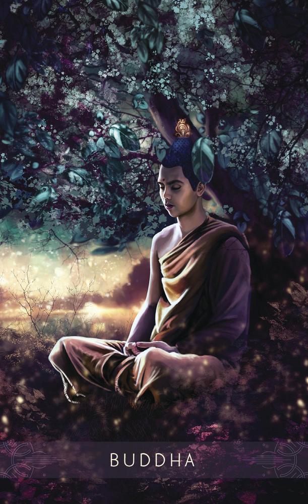 buddha card