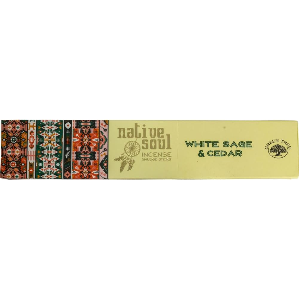 Green Tree - White Sage & Cedar Incense (15g)