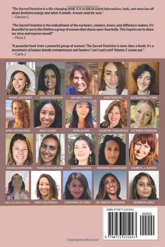 The Sacred Feminine: A Collection of Insights from The Higher Self Back Cover