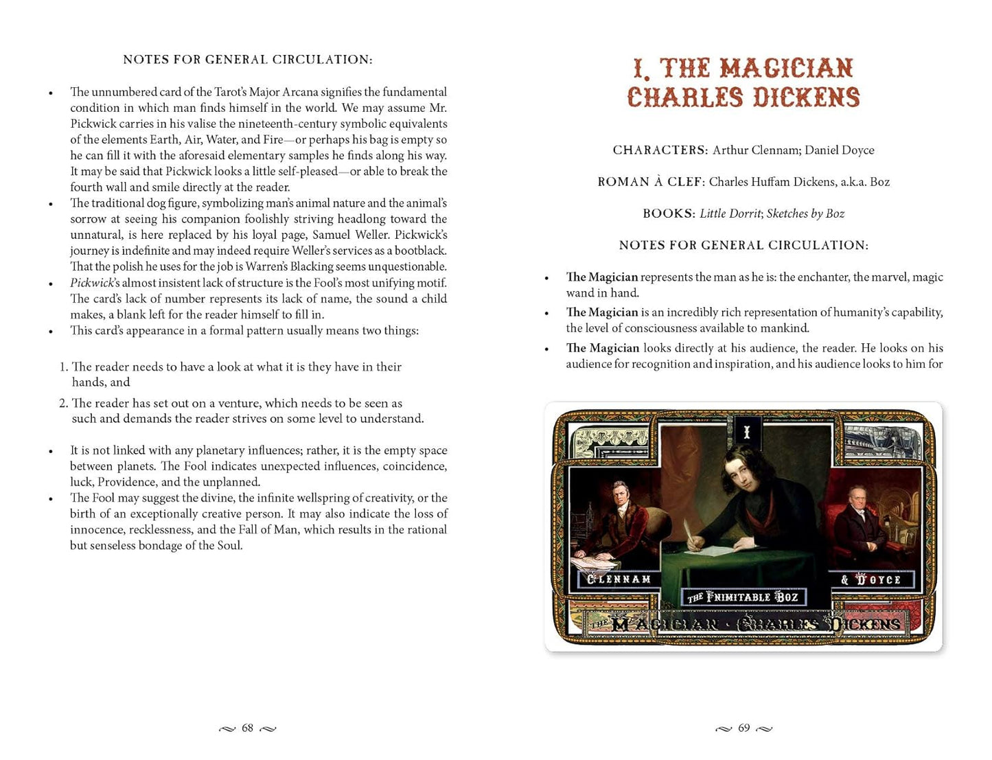 Charles Dickens Tarot