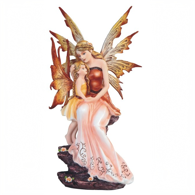 Peach Fairy with Child