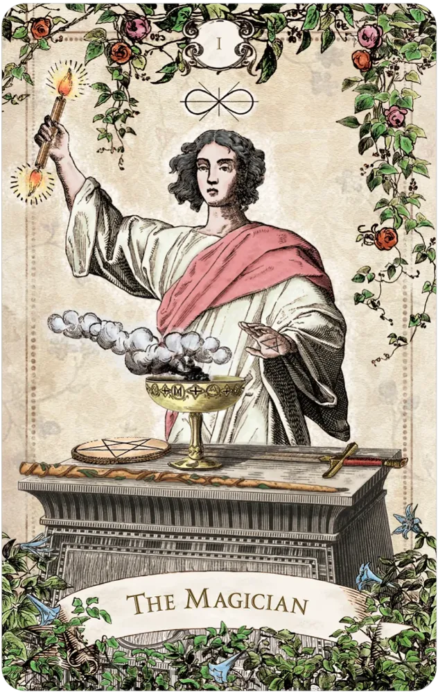 magician card