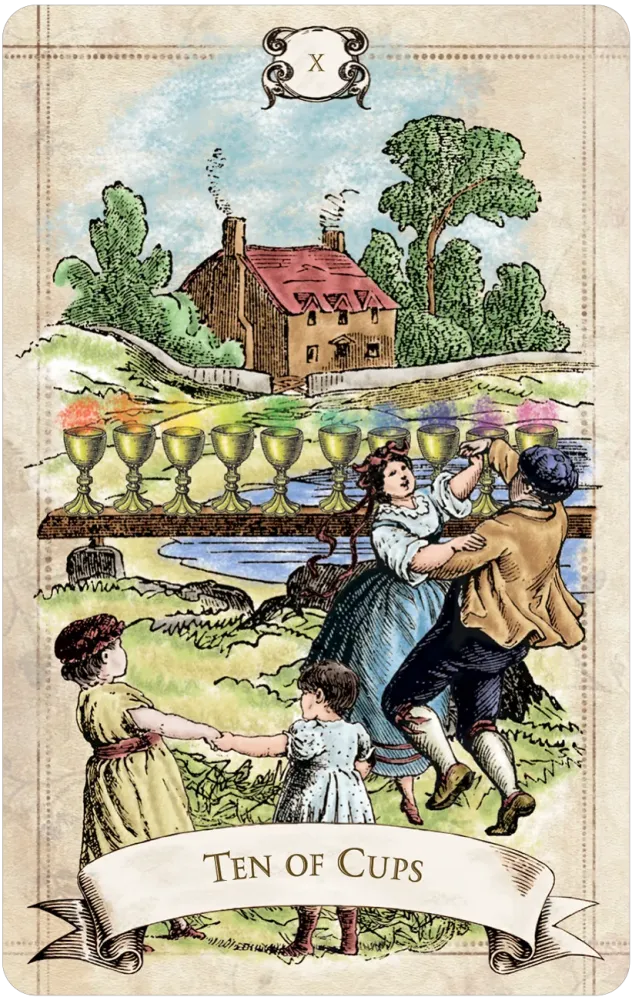 ten of cups card