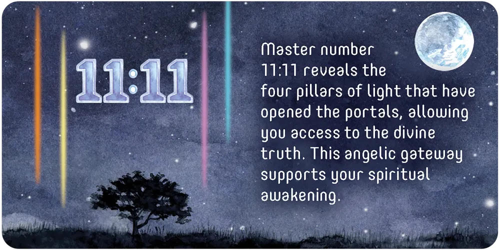 11:11 card