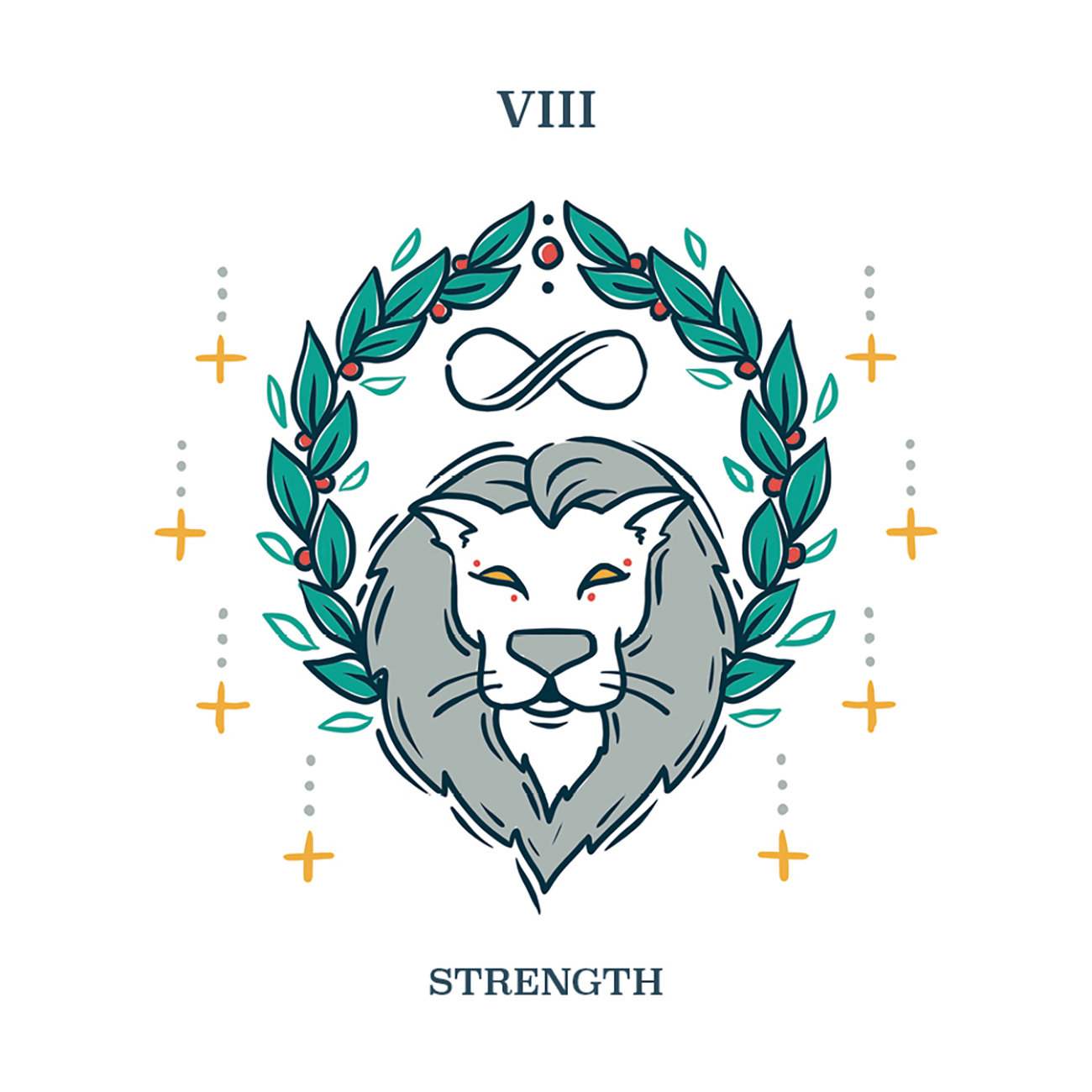 trinity tarot strength card