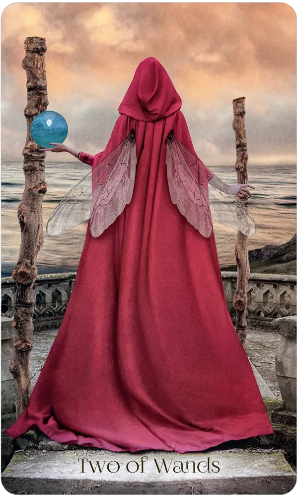 2 of wands card