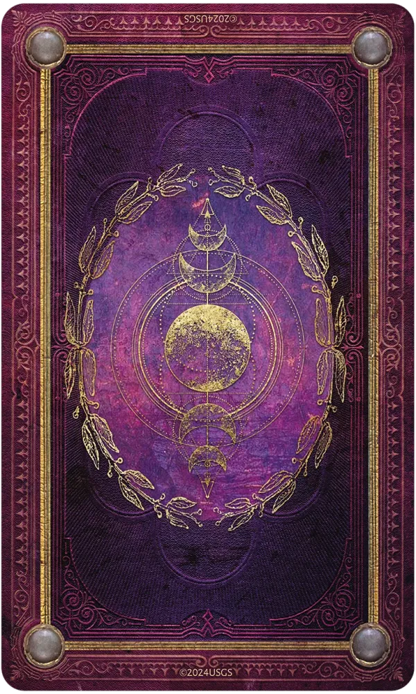 tarot deck back