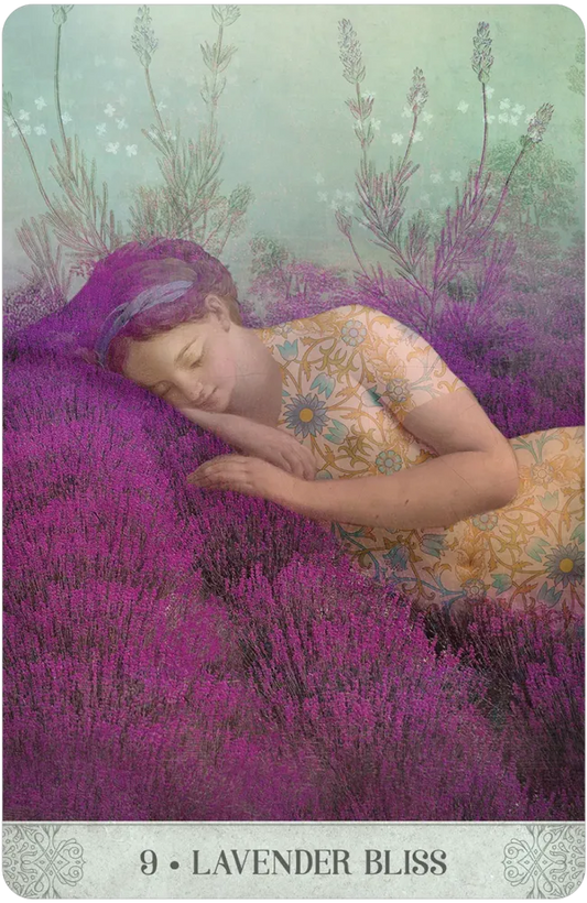 lavender bliss card