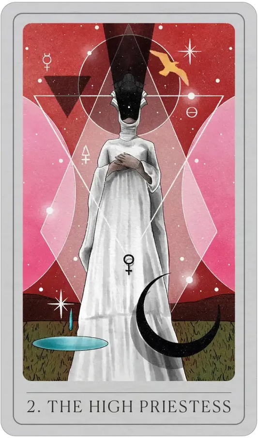 high priestess card