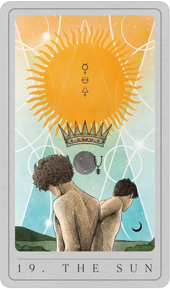 the sun card