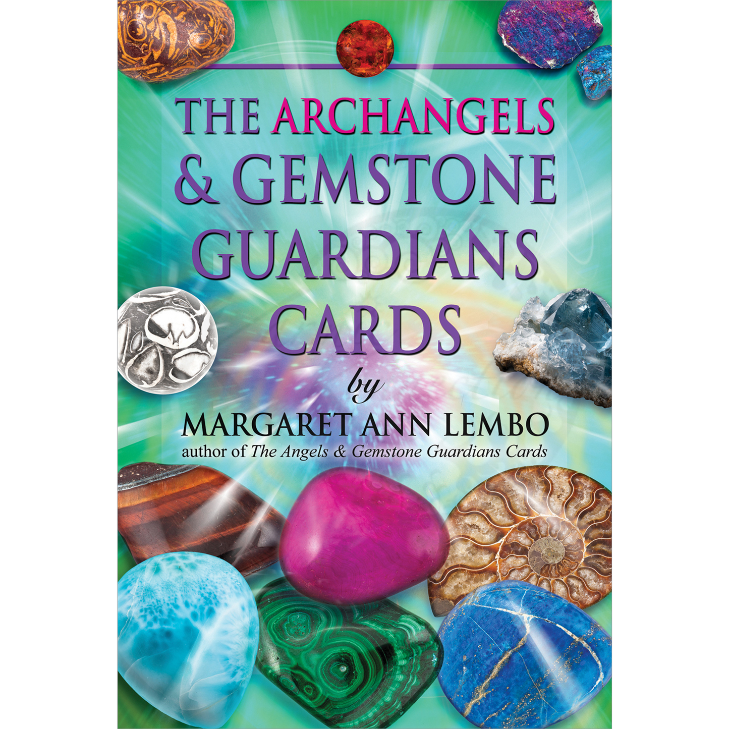 The Archangels and Gemstone Guardians Cards deck box cover