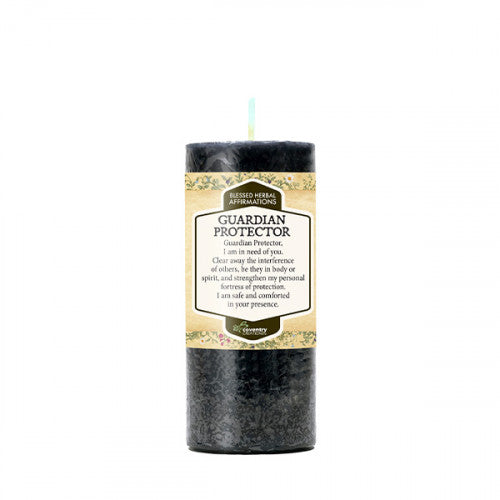 guardian protector affirmation candle