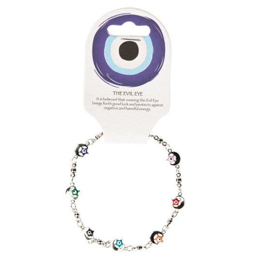 Bracelet - Evil Eye Moon and Stars