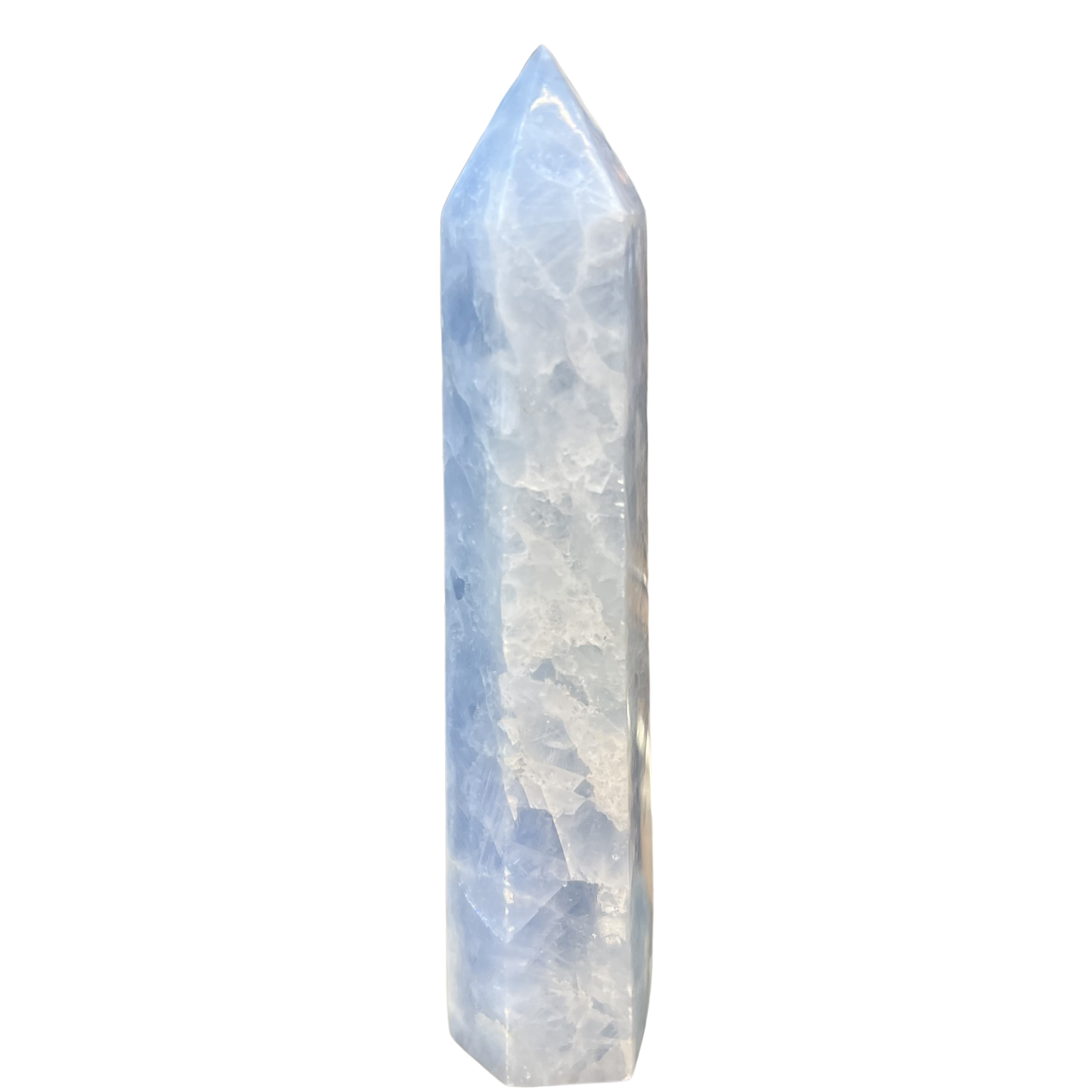 Blue Calcite Tower 6.5"