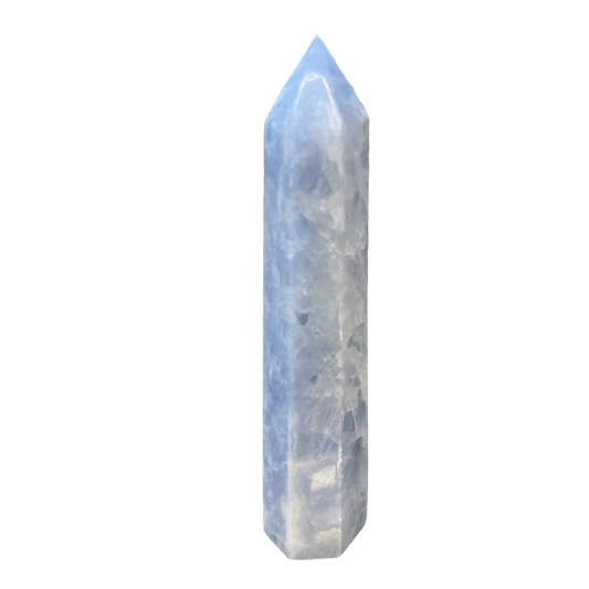 Blue Calcite Tower 6.5"