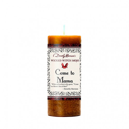 come to mama candle 2x4" pillar 40 hour burn time