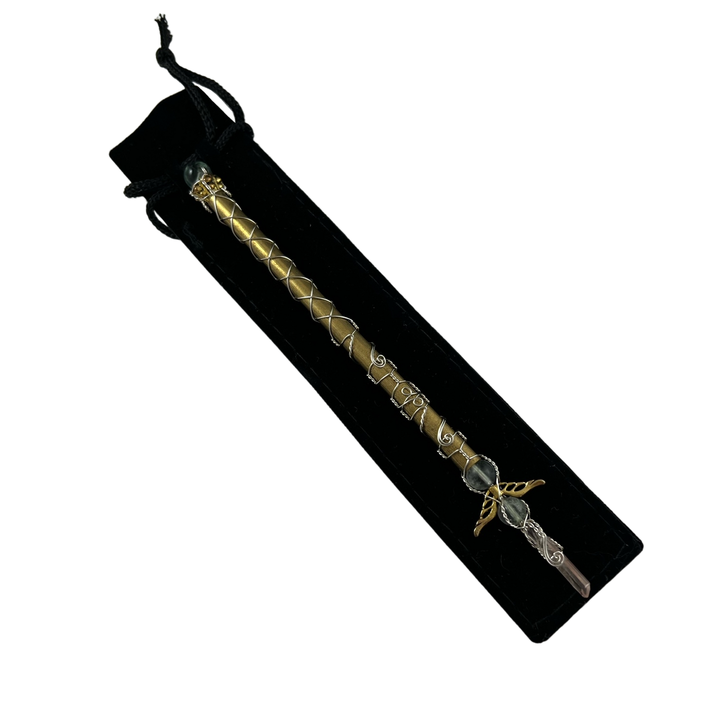 fluorite mini fairy wand