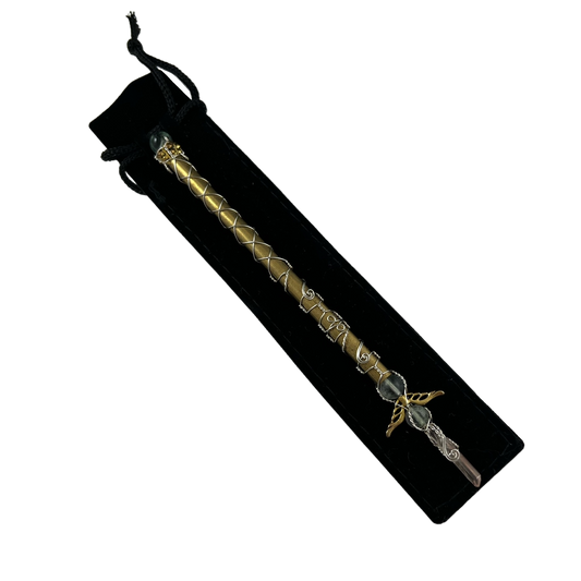 fluorite mini fairy wand