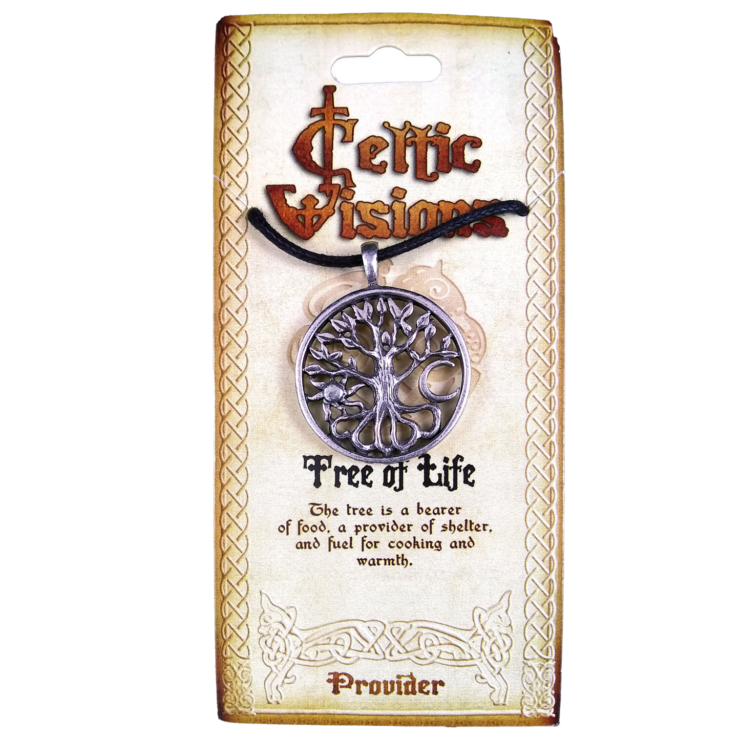 tree of life pewter necklace