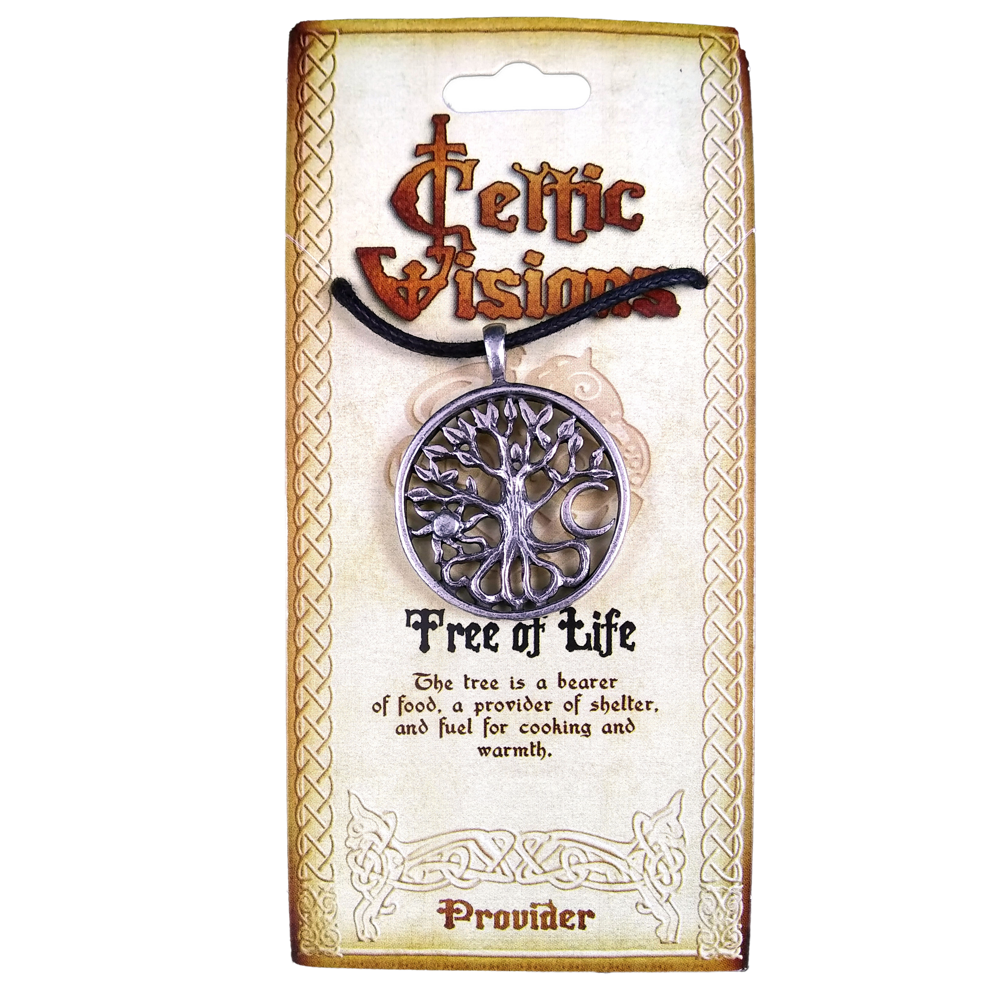 tree of life pewter necklace