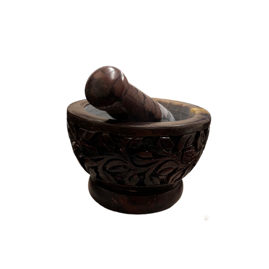 Mortar & Pestle - Leaves & Vines