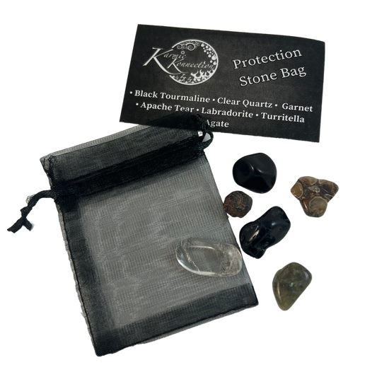 protection bag and crystal