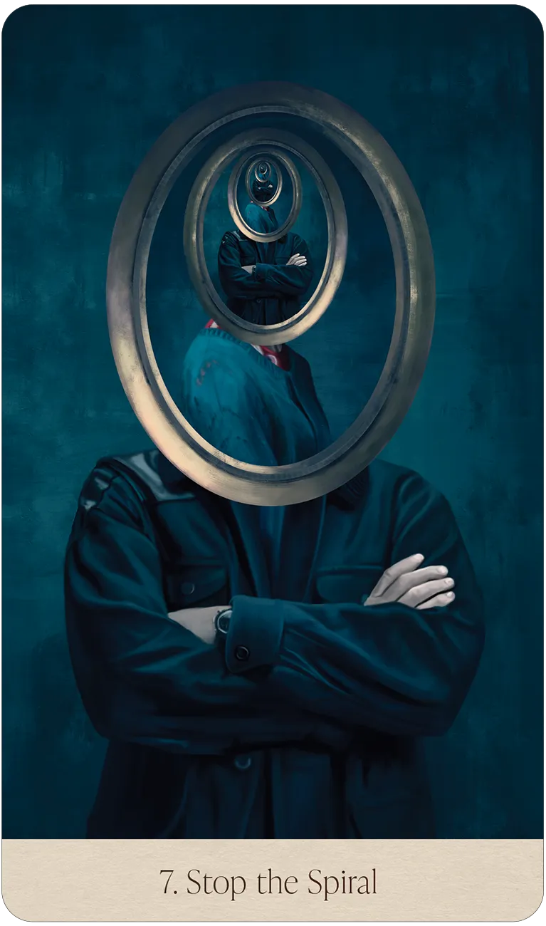 stop the spiral card