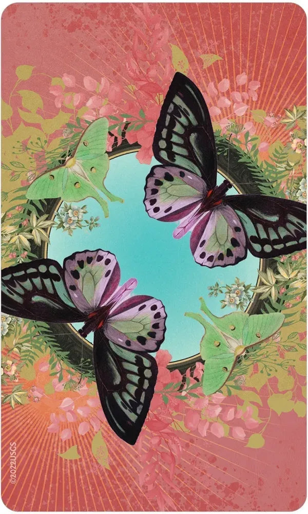 Love Who You Are Oracle card back