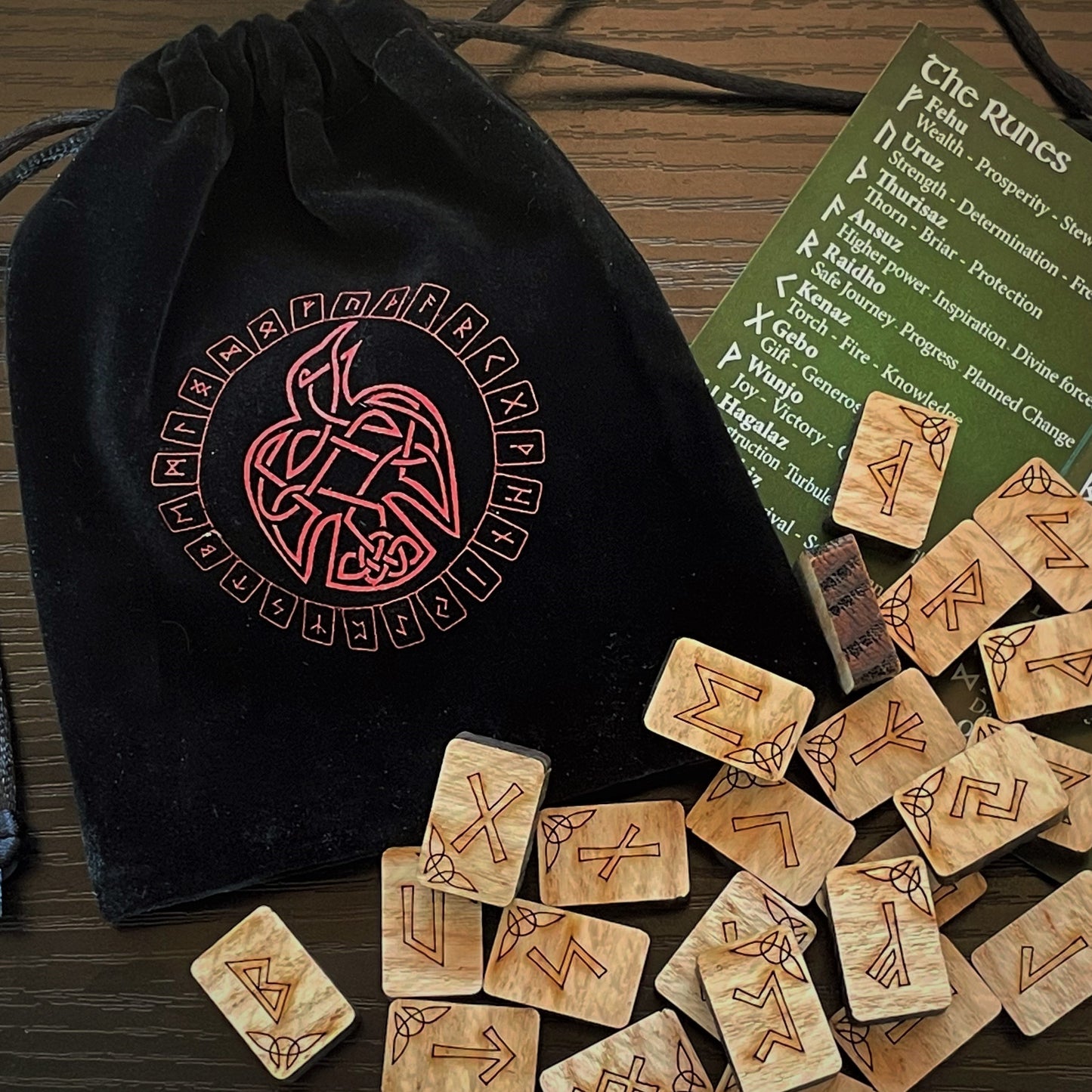 Rune Set - Oak