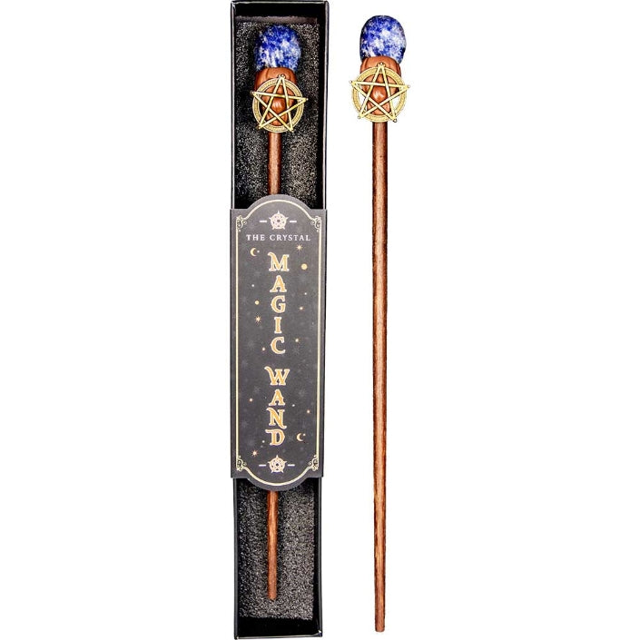 Wand in Gift Box - Sodalite w/ Pentacle