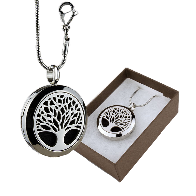 Aromatherapy Locket - Tree