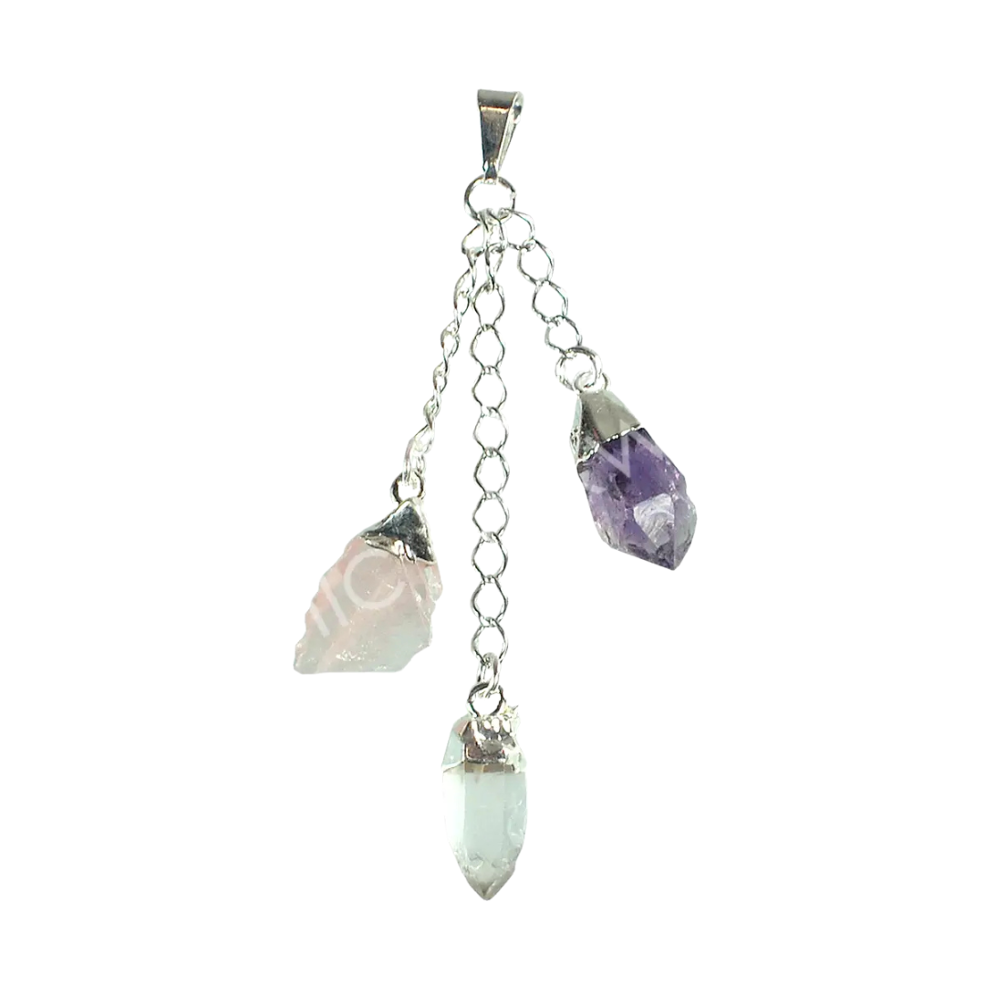 Pendant - Intention (Tri-Stone)