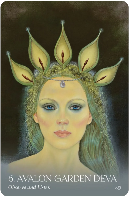 avalon garden deva card