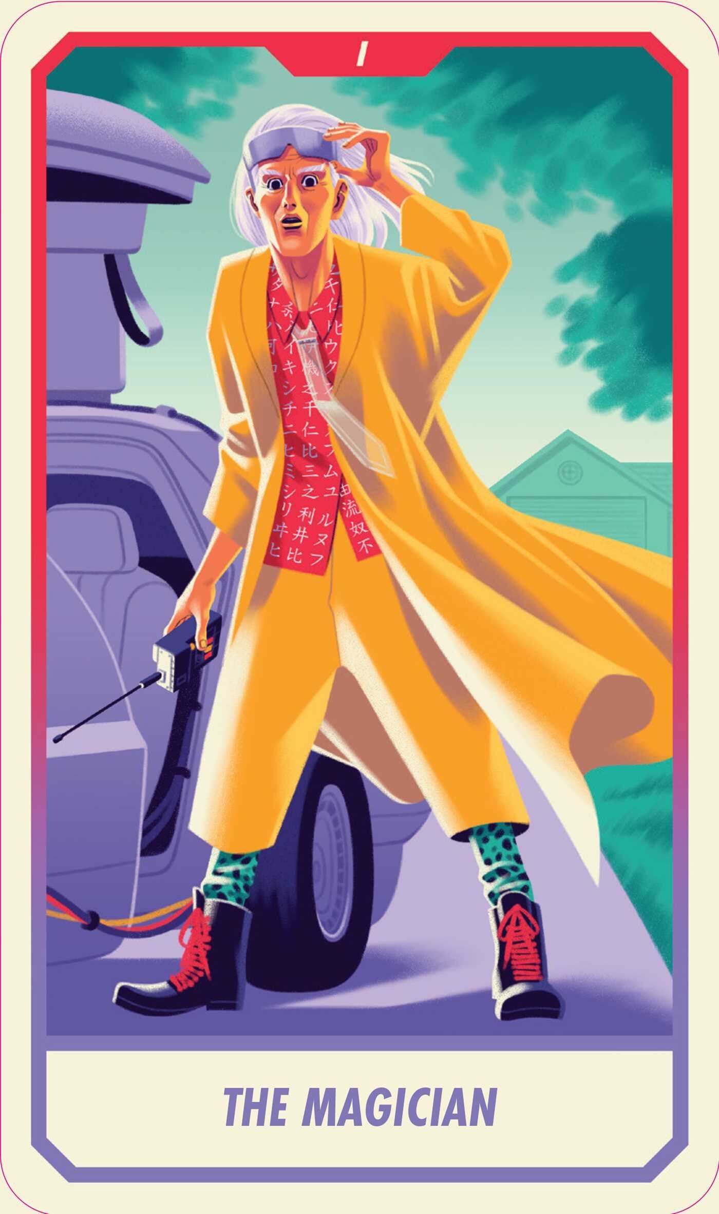 the magician card