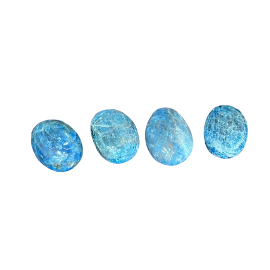 Blue Apatite Palm Stone