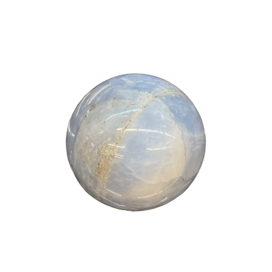 Blue Calcite Sphere 80mm