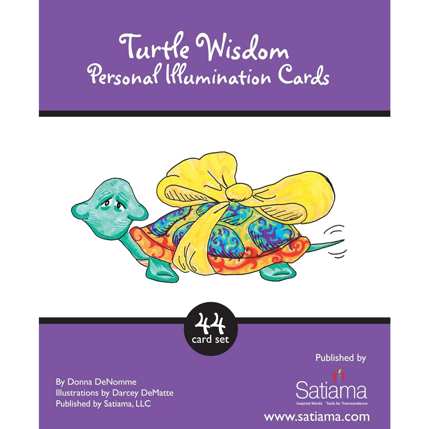 Turtle Wisdom Personal Illumination Cards deck box cover