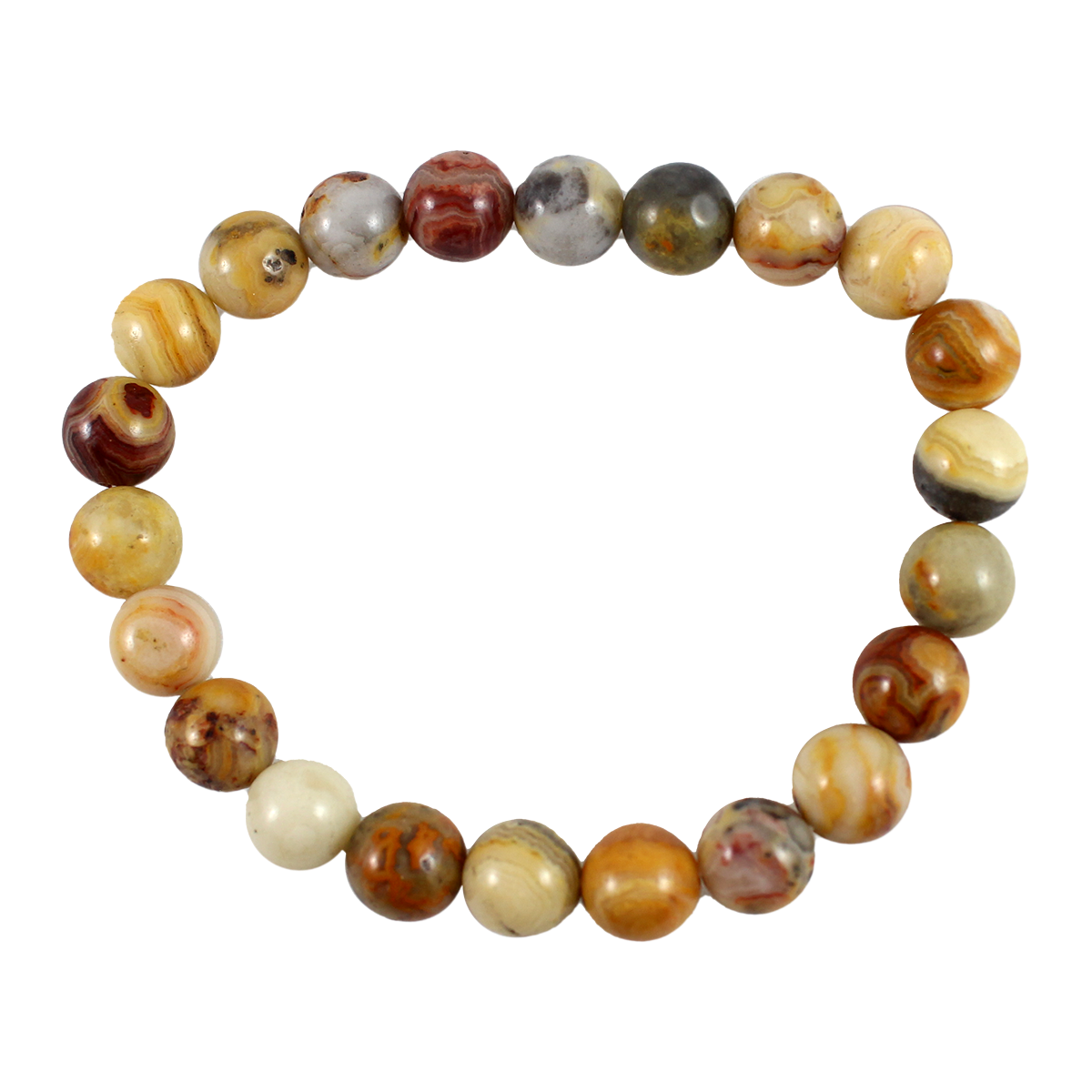 Crazy Lace Agate bracelet
