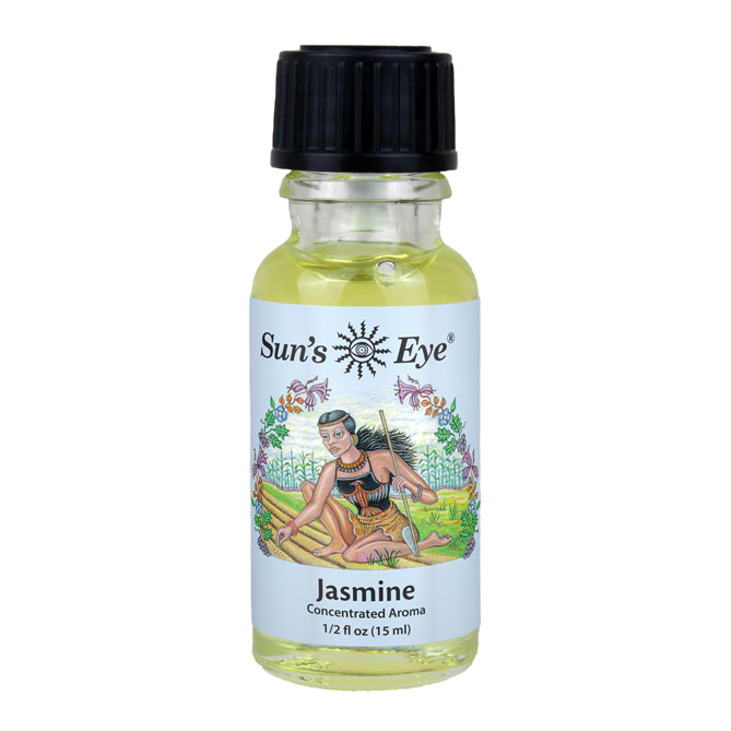 0.5 oz Sun's Eye Jasmine Oil
